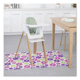 deflecto® FashionMat Chair Mat, Rectangular, 35 x 40, Daisies (DEFCM3540LD) Each