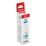 Canon® 4537C001 (GI-21) Ink, Cyan (CNM4537C001) Each