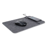 Allsop® Powertrack Wireless Charging Mouse Pad, 13 x 8.75, Gray (ASP32192) Each
