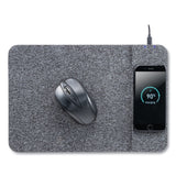 Allsop® Powertrack Wireless Charging Mouse Pad, 13 x 8.75, Gray (ASP32192) Each