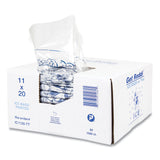 Inteplast Group Ice Bags, 1.5 mil, 11" x 20", Clear, 1,000/Carton (IBSIC1120) Case of 1000