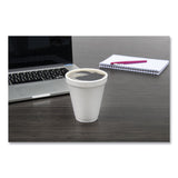 Dart® Foam Drink Cups, 12 oz, White, 1,000/Carton (DCC12J16) Case of 1000