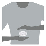 Dart® Plastic Lids for Foam Cups, Bowls and Containers, Vented, Fits 6-14 oz, White, 100/Pack, 10 Packs/Carton (DCC12JL) Case of 1000