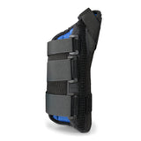 McKesson Wrist Brace with Abducted Thumb Aluminum / Foam / Spandex / Plastic Left Hand Black X-Large (1159145_EA) 1/EA