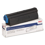 Oki® 43502001 High-Yield Toner, 7,000 Page-Yield, Black (OKI43502001) Each