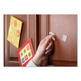 Scotch® Restickable Mounting Tabs, Removable, Repositionable, Holds Up to 1 lb (4 Tabs), 1 x 1, Clear, 18/Pack (MMMR100) Pack of 18