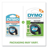 DYMO® LetraTag Plastic Label Tape Cassette, 0.5" x 13 ft, White (DYM91331) Each