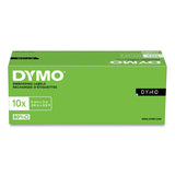 DYMO® Self-Adhesive Glossy Labeling Tape for Embossers, 0.37" x 9.8 ft Roll, Black (DYM520109) 1 Roll
