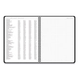 AT-A-GLANCE® Contemporary Lite Weekly/Monthly Planner, 11 x 8.25, Black Simulated Leather Cover, 12-Month (Jan to Dec): 2026 (AAG7095XL05) Each