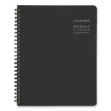 AT-A-GLANCE® Contemporary Lite Weekly/Monthly Planner, 8.75 x 7, Black Simulated Leather Cover, 12-Month (Jan to Dec): 2026 (AAG7054XL05) Each
