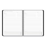 AT-A-GLANCE® Contemporary Lite Weekly/Monthly Planner, 8.75 x 7, Black Simulated Leather Cover, 12-Month (Jan to Dec): 2026 (AAG7054XL05) Each