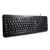 Adesso AKB132UB 118-Key MM Desktop USB Keyboard, Black (ADEAKB132UB) Each