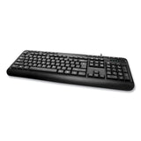Adesso AKB132UB 118-Key MM Desktop USB Keyboard, Black (ADEAKB132UB) Each