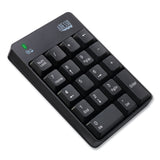 Adesso WKB6010UB Wireless 18-Key Numeric USB Keypad, Black (ADEWKB6010UB) Each