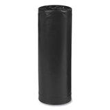 Earthsense® Commercial Linear Low Density Recycled Can Liners, 60 gal, 1.25 mil, 38" x 58", Black, 10 Bags/Roll, 10 Rolls/Carton (WBIRNW6050) Case of 100