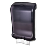 San Jamar® Ultrafold Multifold/C-Fold Towel Dispenser, Classic, 11.75 x 6.25 x 18, Black Pearl (SJMT1700TBK) Each