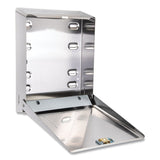 San Jamar® C-Fold/Multifold Towel Dispenser, 11.38 x 4 x 14.75, Stainless Steel (SJMT1900SS) Each