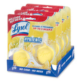 LYSOL® Brand Hygienic Automatic Toilet Bowl Cleaner, Lemon Breeze, 2/Pack (RAC83723) Each