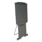 Quartet® Duramax Portable Presentation Easel, Adjusts 39" to 72" High, Plastic, Gray (QRT200E) Each