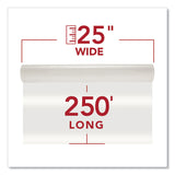 GBC® NAP-Lam I Roll Film, 3 mil, 25" x 250 ft, Gloss Clear, 2/Box (GBC3000024) 2 Rolls
