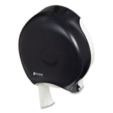 San Jamar® Single 12" JBT Bath Tissue Dispenser, Classic, 1 Roll, 12.9 x 5.63 x 14.88, Transparent Black Pearl (SJMR6000TBK) Each