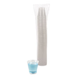 Boardwalk® Translucent Plastic Cold Cups, 5 oz, Polypropylene, 100 Cups/Sleeve, 25 Sleeves/Carton (BWKTRANSCUP5CT) Case of 2500