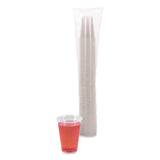 Boardwalk® Translucent Plastic Cold Cups, 9 oz, Polypropylene, 100 Cups/Sleeve, 25 Sleeves/Carton (BWKTRANSCUP9CT) Case of 2500