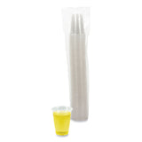 Boardwalk® Translucent Plastic Cold Cups, 7 oz, Polypropylene, 100 Cups/Sleeve, 25 Sleeves/Carton (BWKTRANSCUP7CT) Case of 2500