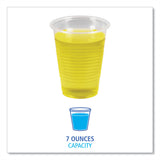 Boardwalk® Translucent Plastic Cold Cups, 7 oz, Polypropylene, 100/Pack (BWKTRANSCUP7PK) Pack of 100