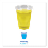 Boardwalk® Translucent Plastic Cold Cups, 7 oz, Polypropylene, 100 Cups/Sleeve, 25 Sleeves/Carton (BWKTRANSCUP7CT) Case of 2500