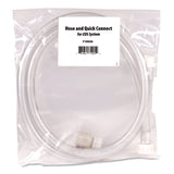 Boardwalk® PDC Hose Kit, 0.5" Hose Diameter, 0.5" x 6 ft, Clear/Green (BWK710050KT) 1 Kit