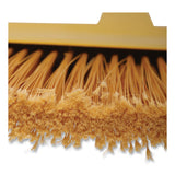 Boardwalk® Angler Broom, 53" Handle, Yellow, 12/Carton (BWK932ACT) Case of 12