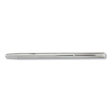 Apollo® Slimline Pen-Size Pocket Pointer with Clip, Extends to 24.5", Silver (APO18001) Each
