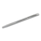 Apollo® Slimline Pen-Size Pocket Pointer with Clip, Extends to 24.5", Silver (APO18001) Each