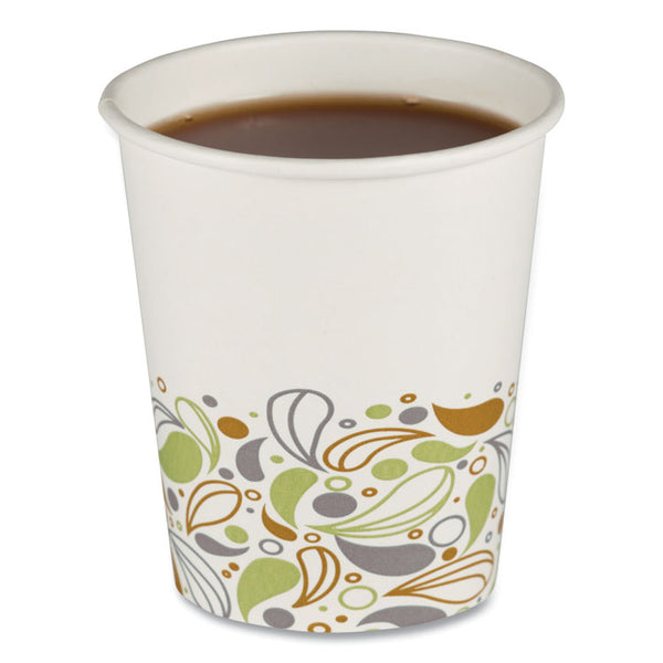 Boardwalk® Deerfield Printed Paper Hot Cups, 8 oz, 50 Cups/Sleeve, 20 Sleeves/Carton (BWKDEER8HCUP)