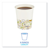 Boardwalk® Deerfield Printed Paper Hot Cups, 8 oz, 50 Cups/Sleeve, 20 Sleeves/Carton (BWKDEER8HCUP) Case of 1000