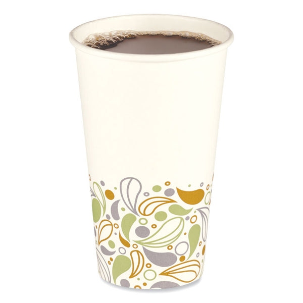 Boardwalk® Deerfield Printed Paper Hot Cups, 16 oz, 50 Cups/Sleeve, 20 Sleeves/Carton (BWKDEER16HCUP)