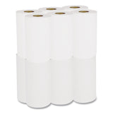 Boardwalk® Hardwound Paper Towels, Nonperforated, 1-Ply, 8" x 350 ft, White, 12 Rolls/Carton (BWK6250) Case of 12