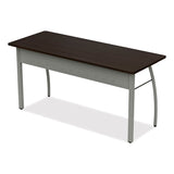Linea Italia® Trento Line Rectangular Desk, 59.13" x 23.63" x 29.5", Mocha (LITTR742MOC) Each