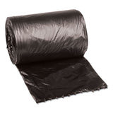 Boardwalk® Low-Density Waste Can Liners, 4 gal, 0.35 mil, 17" x 17", Black, 50 Bags/Roll, 20 Rolls/Carton (BWK1717L) Case of 1000
