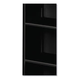 HON® Metal Bookcase, Three-Shelf, 34.5w x 12.63d x 41h, Black (HONS42ABCP) Each