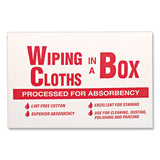General Supply Multipurpose Reusable Wiping Cloths, Cotton, 5 lb Box, Assorted Sizes and Colors (UFSN205CW05) Each