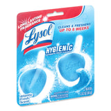 LYSOL® Brand Hygienic Automatic Toilet Bowl Cleaner, Atlantic Fresh, 2/Pack (RAC83721) Each