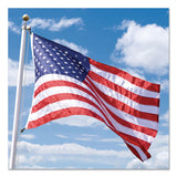 Advantus All-Weather Outdoor U.S. Flag, 72" x 48", Heavyweight Nylon (AVTMBE002220) Each