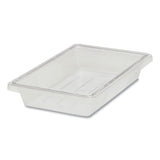 Rubbermaid® Commercial Food/Tote Boxes, 5 gal, 12 x 18 x 9, Clear, Plastic (RCP3304CLE) Each