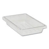 Rubbermaid® Commercial Food/Tote Boxes, 5 gal, 12 x 18 x 9, Clear, Plastic (RCP3304CLE) Each