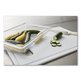 Rubbermaid® Commercial Food/Tote Boxes, 5 gal, 26 x 18 x 3.5, Clear, Plastic (RCP3306CLE) Each