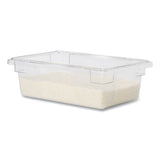 Rubbermaid® Commercial Food/Tote Boxes, 3.5 gal, 18 x 12 x 6, Clear, Plastic (RCP3309CLE) Each