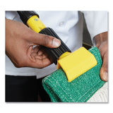Rubbermaid® Commercial Fiberglass Gripper Mop Handle, 1" dia x 60", Gray/Yellow (RCPH246GY) Each
