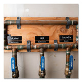 Brother P-Touch® TZe Standard Adhesive Laminated Labeling Tape, 0.94" x 26.2 ft, White on Black (BRTTZE355) Each